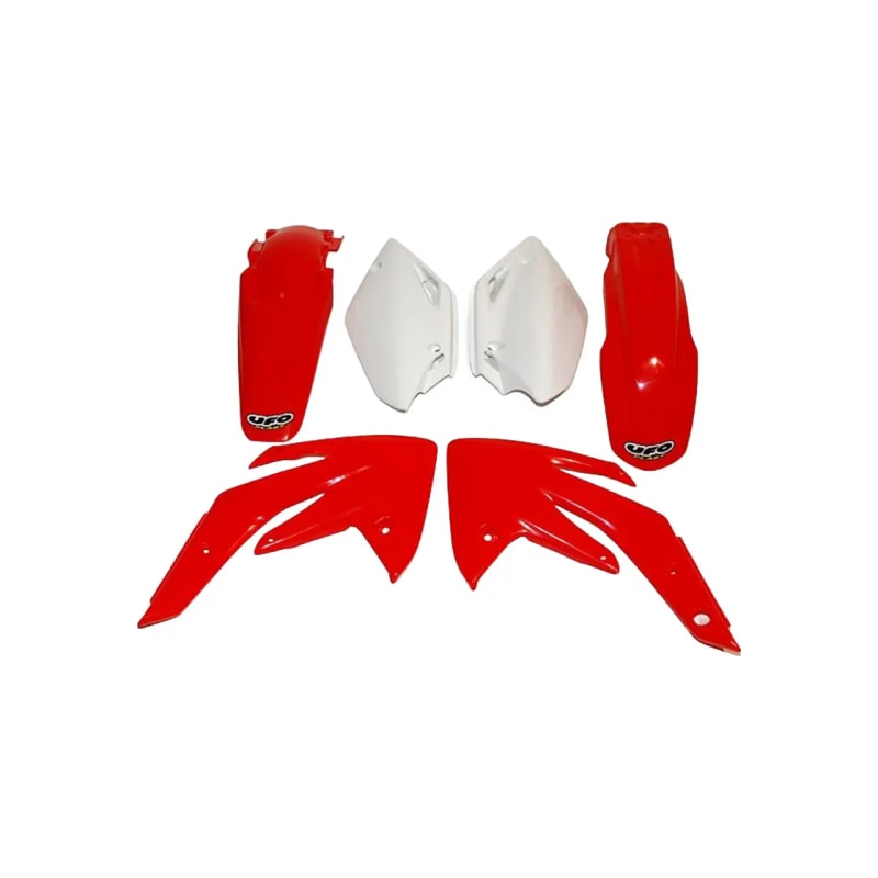 Komplet plastików UFO Honda CRF 150 07-22 czerwony biały