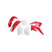 Komplet plastików UFO Honda CRF 450R 04 czerwony biały