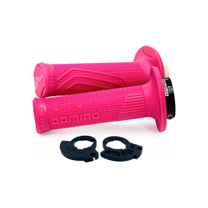 Manetki kierownicy Domino D-Lock D100 Off-Road 1 linka fuksja