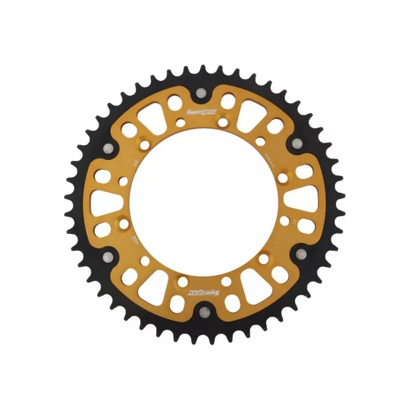 Zębatka tył duraluminiowa Supersprox Stealth RST-460:49 49z rozmiar 520 złoty (JTR460.49)