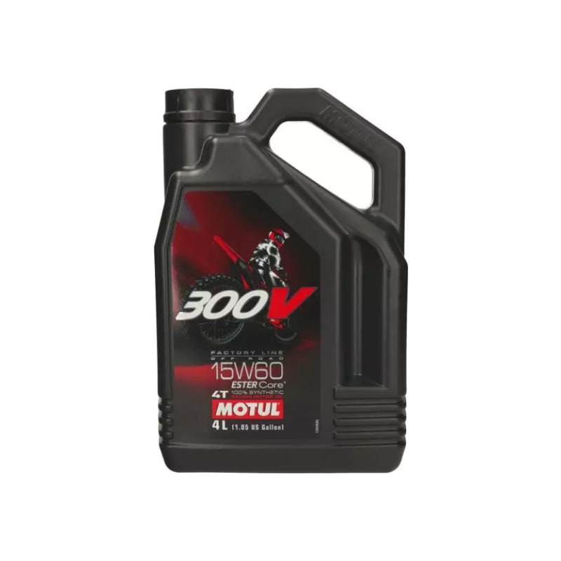Olej silnikowy Motul 300V Off-road 4T 15W60 Syntetyczny 4L