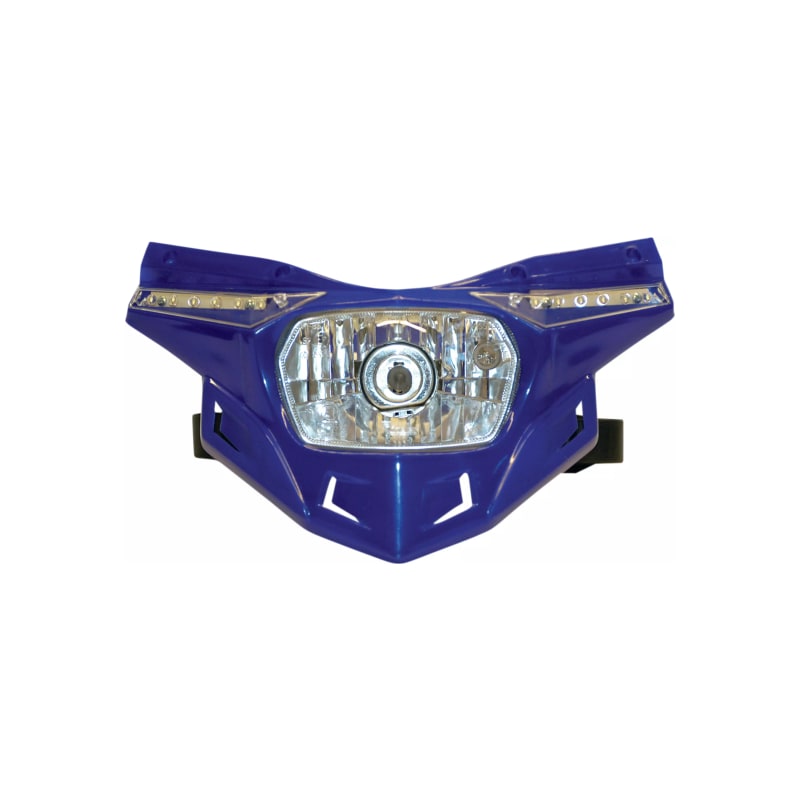 Lampa owiewka przód UFO Stealth część dolna niebieski