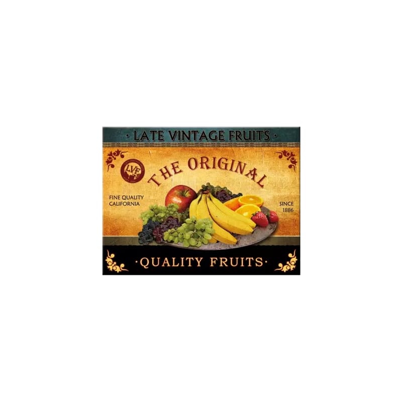 Magnes na lodówkę 6x8cm Quality Fruits