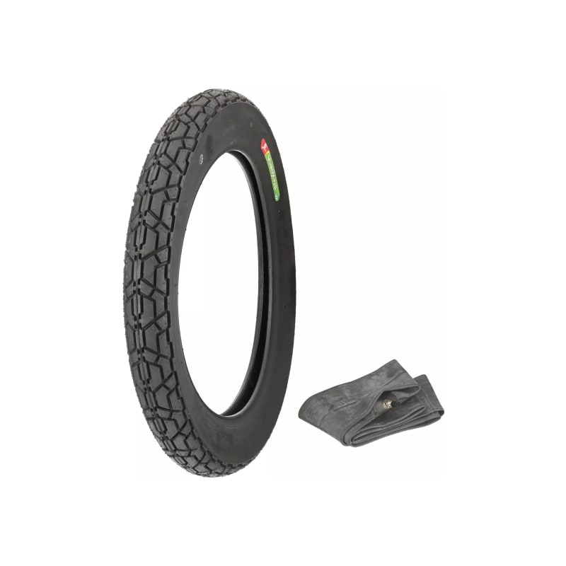 Opona + dętka Yuan Xing 3.00-12 P27 4PR TT