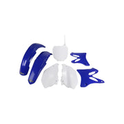 Komplet plastików UFO Yamaha YZ 125-250 02-05 OEM (niebieski biały)