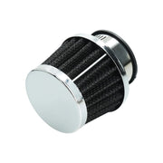 Filtr stożkowy XRS 32mm prosty PHBG chrom