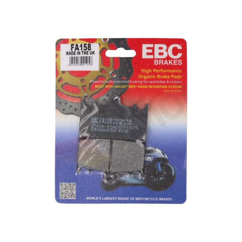 Klocki hamulcowe EBC FA 158 (2 szt.)