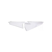 Komplet plastikowych osłon bocznych tylnych UFO Husqvarna TC 125 250 FC 250 350 450 19-21 TE 150 250 300 TX 250 300 FE 250 350 450 501 20-21 biały