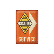 Plakat blaszany 20x30cm Renault Service