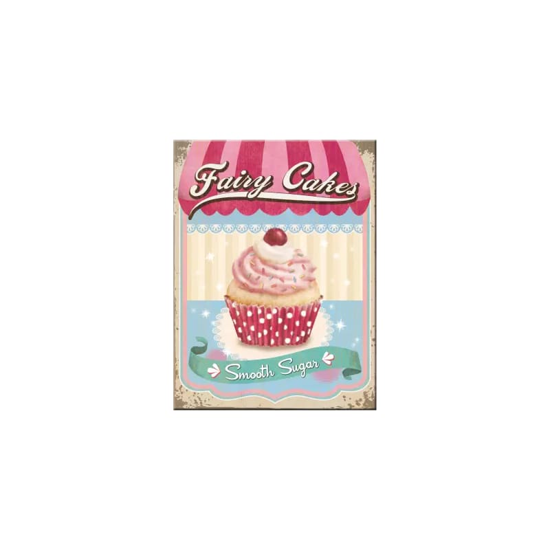 Magnes na lodówkę 6x8cm Fairy Cakes-Smooth Sugar