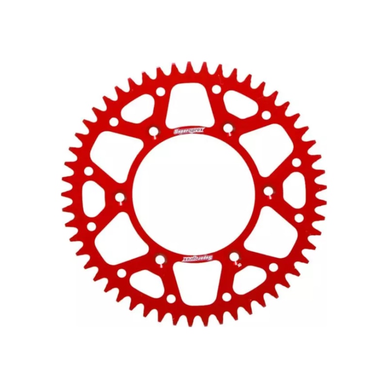 Zębatka tył aluminiowa Supersprox RAL-210:52 52z rozmiar 520 czerwony (JTR210.52)
