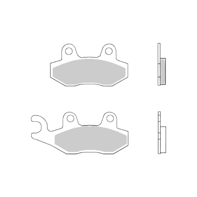 Klocki hamulcowe TRW Lucas MCB 582 SRM (2 szt.)