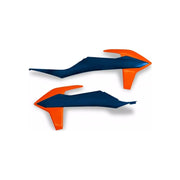Osłony chłodnicy UFO KTM EXC 125 150 250 300 250 350 450 500 20-21 SX 150 250 SX-F 250 350 450 19-21 OEM niebieski pomarańczowy OEM