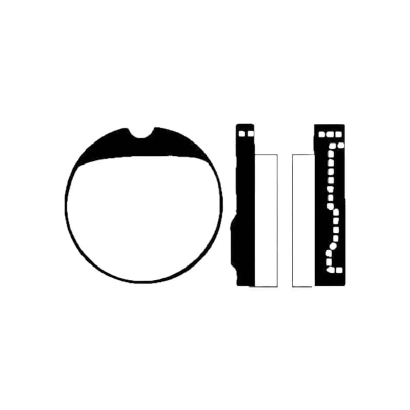 Klocki hamulcowe EBC FA 013 V (2 szt.)