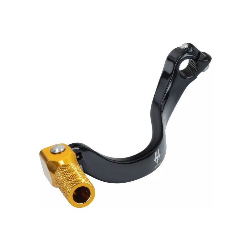 Dźwignia zmiany biegów aluminiowa HLP Suzuki RM 125 czarno-złoty