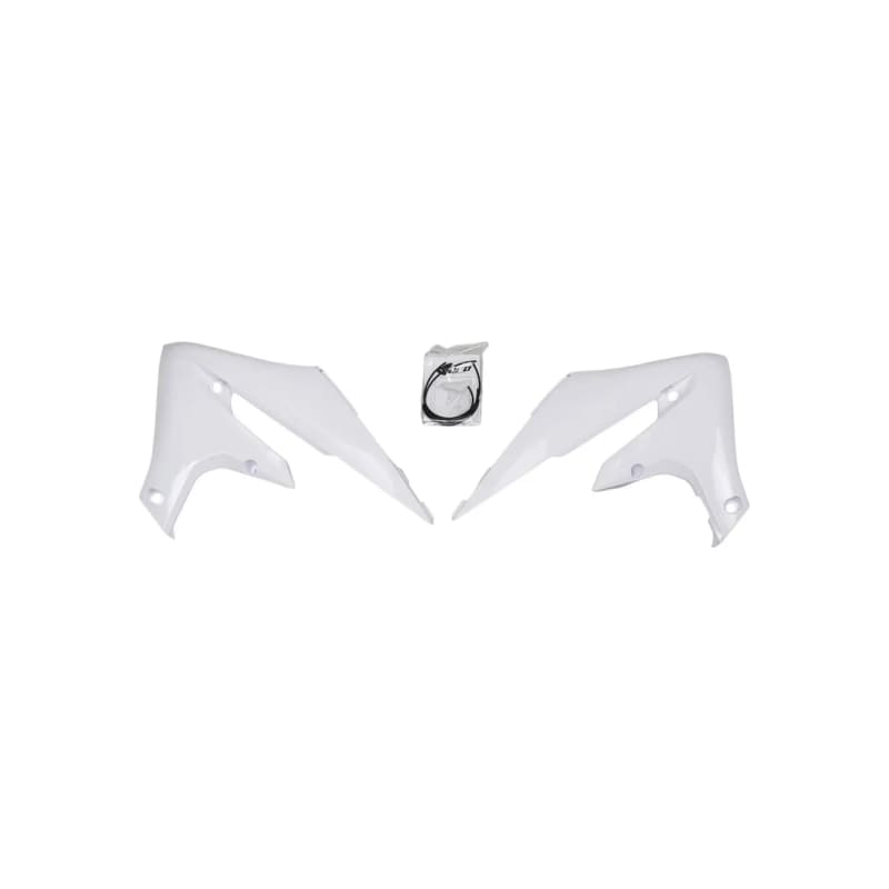 Osłony chłodnicy UFO Yamaha YZF 450 18 białe