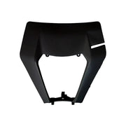 Osłona lampy przód owiewka UFO KTM EXC EXCF 17-19 czarny wzór OEM