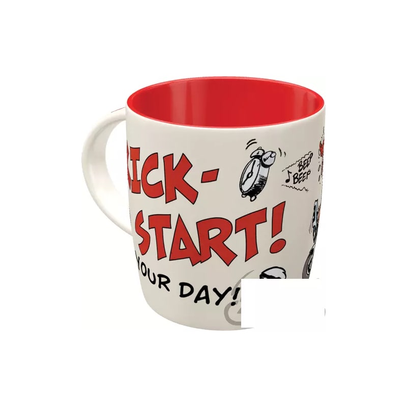Kubek ceramiczny Motomania Kick Star