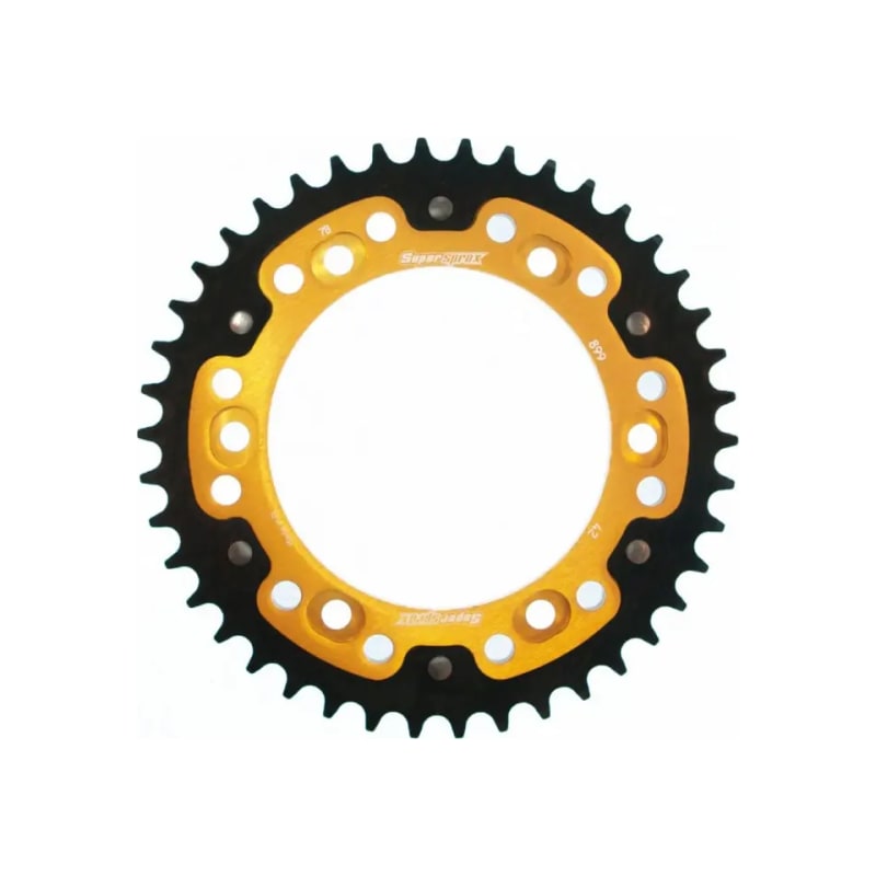 Zębatka tył duraluminiowa Supersprox Stealth RST-899:42 42z rozmiar 525 złoty (JTR899.42)