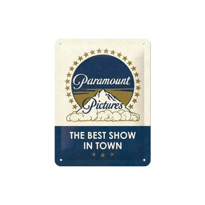 Plakat blaszany 15x20cm Paramount Logo Classic