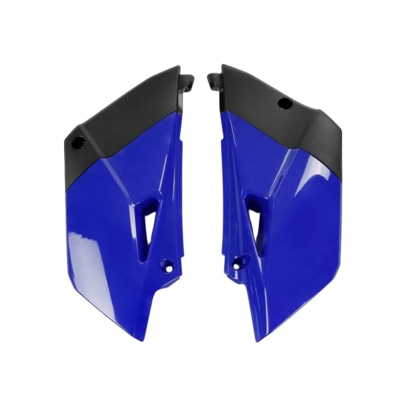 Komplet plastikowych osłon bocznych tylnych UFO Yamaha YZ85 niebieski