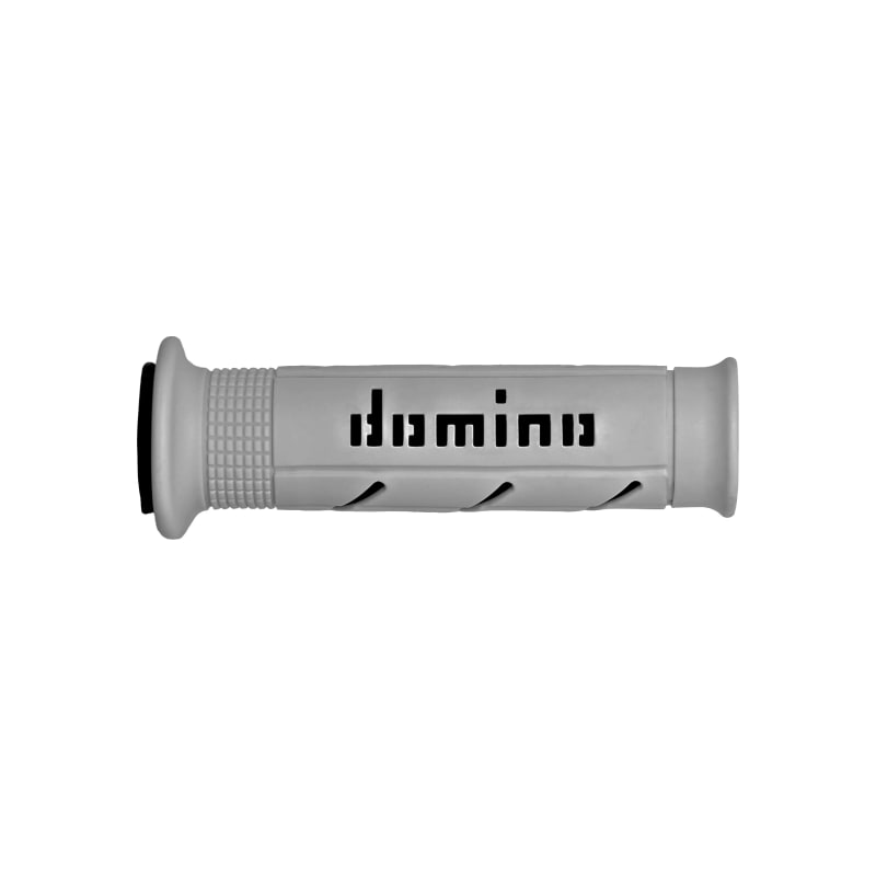 Manetki kierownicy Domino A250 Road Racing szary czarny 22mm 125mm otwarte