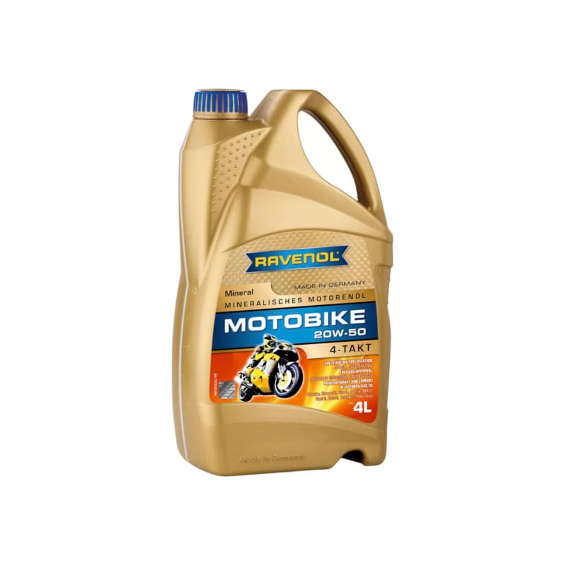 Olej silnikowy Ravenol Motobike 4T 20W-50 Mineralny 4l
