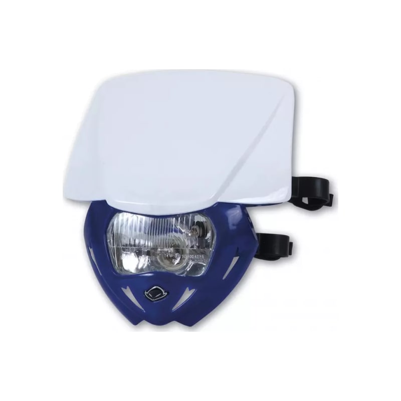 Lampa owiewka przód UFO Panther Dual homologacja biały niebieski