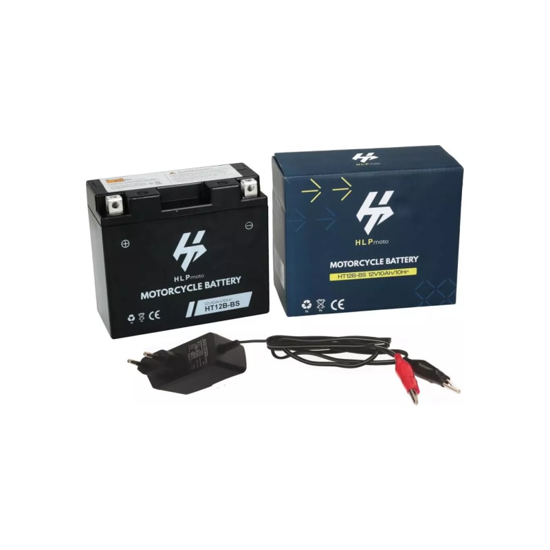 Akumulator żelowy 12V 10Ah HLP HT12B-BS YT12B-BS + ładowarka