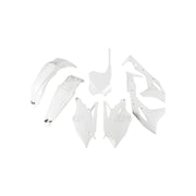 Komplet plastików UFO Kawasaki KXF 250 biały