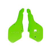 Komplet plastikowych osłon bocznych tylnych UFO Kawasaki KX 125 250 500 87 zielone
