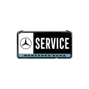 Zawieszka blaszana na ścianę 10x20cm Mercedes Service