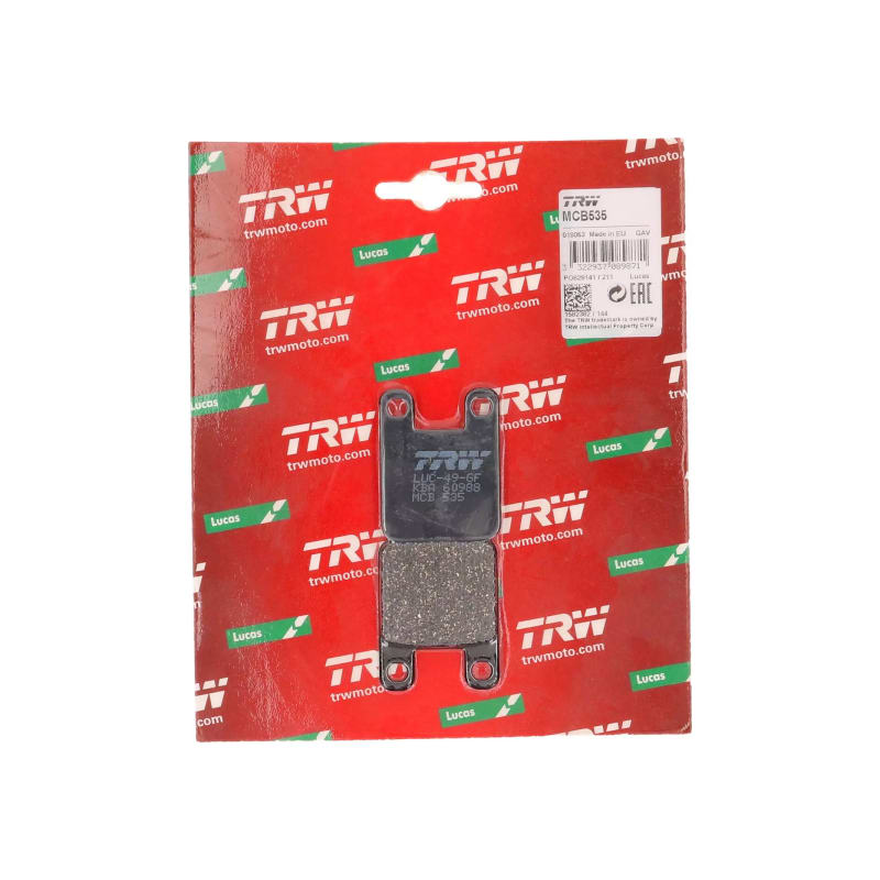 Klocki hamulcowe TRW Lucas MCB 535 (2 szt.)