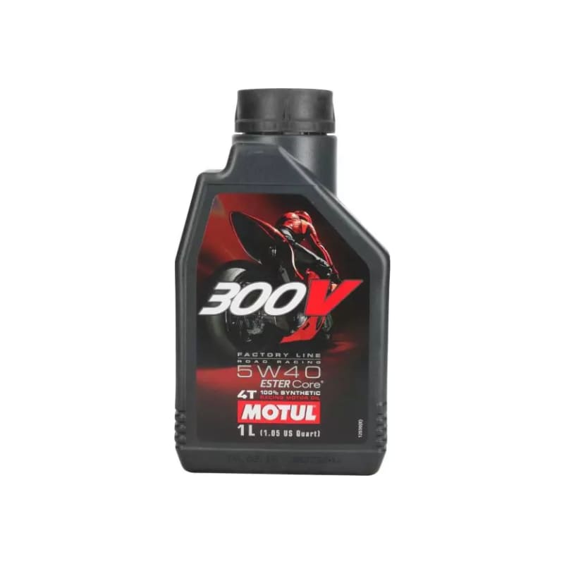 Olej silnikowy Motul 300V Road Racing 4T 5W40 Syntetyczny 1L
