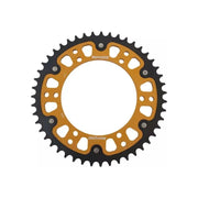 Zębatka tył duraluminiowa Supersprox Stealth RST-1515:47 47z rozmiar 520 złoty