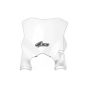 Tablica na numer startowy UFO Kawasaki KXF 250 17-19 KXF 450 16-19 biała