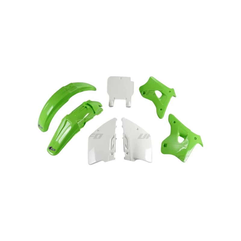 Komplet plastików UFO Kawasaki KX125 250 zielony
