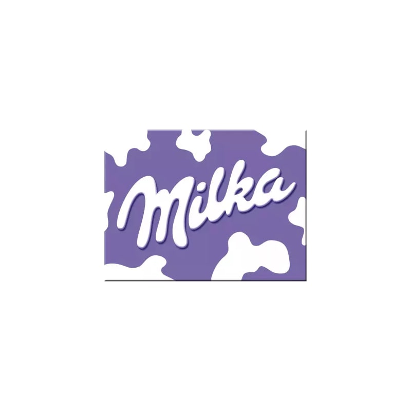 Magnes na lodówkę 6x8cm Milka Kuhflecken