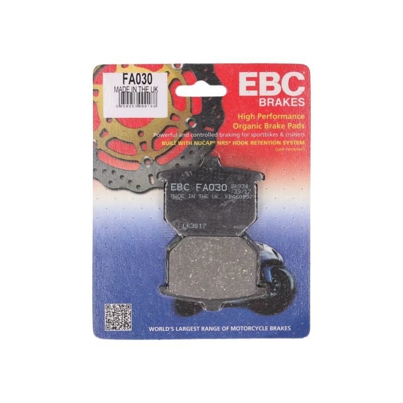 Klocki hamulcowe EBC FA 030 (2 szt.)