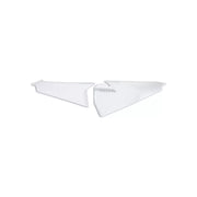 Komplet plastikowych osłon bocznych tylnych UFO Husqvarna TC 125 250 FC 250 350 450 19-21 TE 150 250 300 TX 250 300 FE 250 350 450 501 20-21 biały 20-21