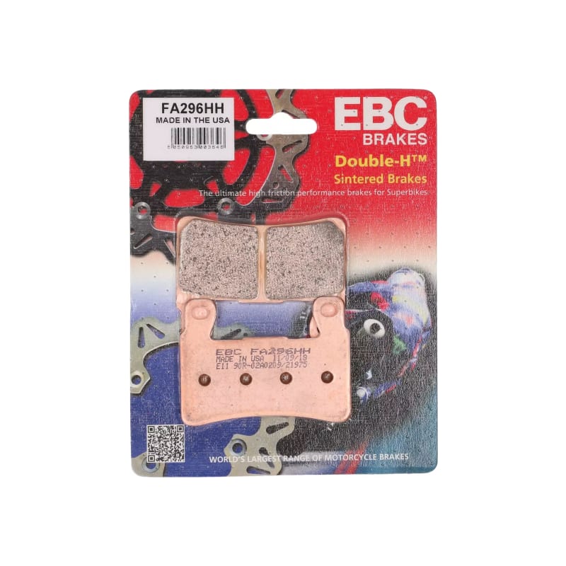 Klocki hamulcowe EBC FA 296 HH (2 szt.)