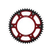 Zębatka tył duraluminiowa Supersprox Stealth RST-8000:48 48z rozmiar 520 czerwony