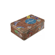 Puszka blaszana płaska Pan Am Travel Sticke