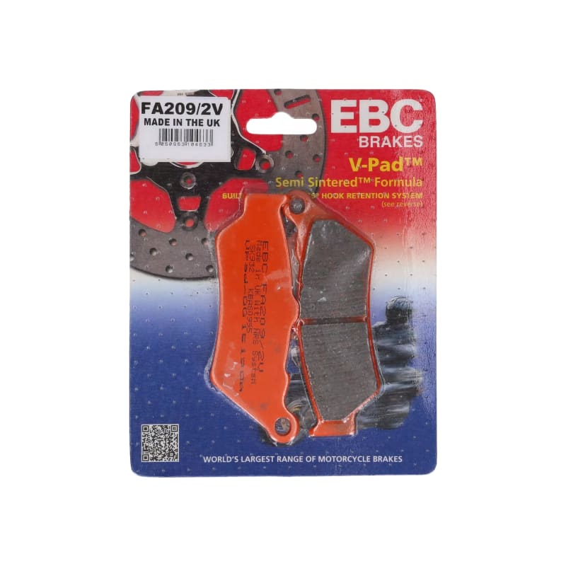 Klocki hamulcowe EBC FA 209/2 V (2 szt.)