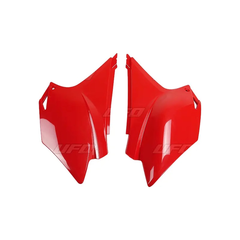 Komplet plastikowych osłon bocznych tylnych UFO Honda CRF 230 15-18 czerwone