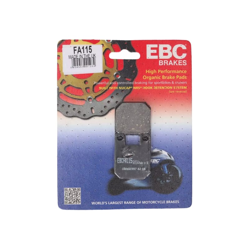 Klocki hamulcowe EBC FA 115 (2 szt.)