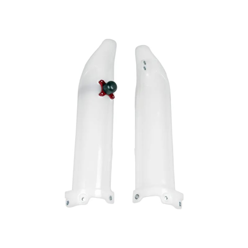 Osłony amortyzatora przód z blokadą UFO Kawasaki KXF 250 450 09-12 neutralny
