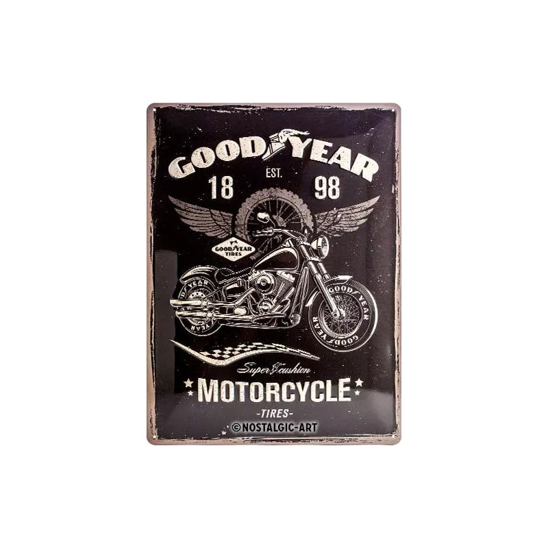 Plakat blaszany 30x40cm Goodyear
