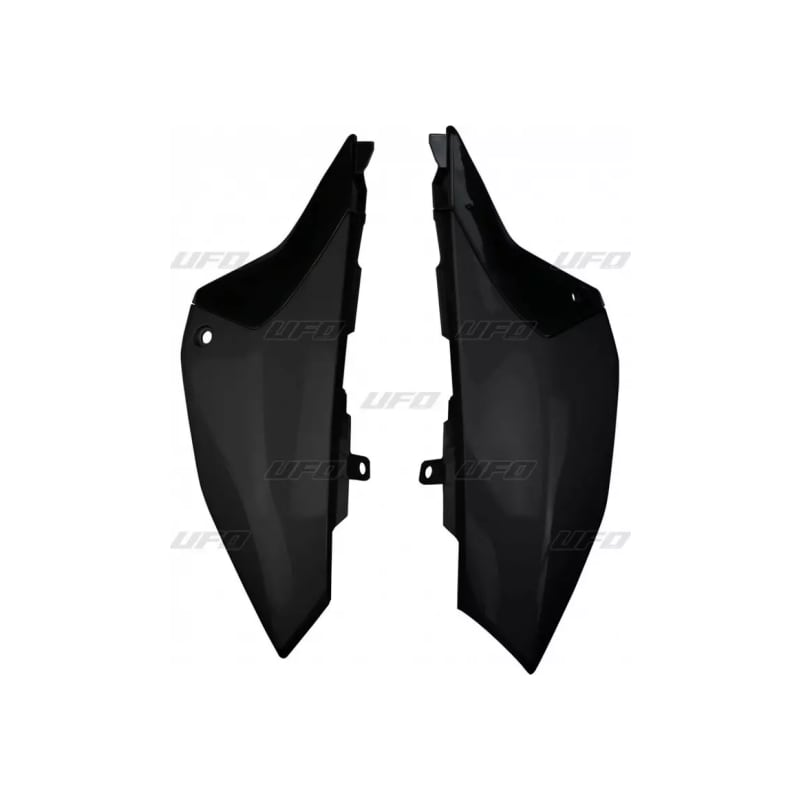 Komplet plastikowych osłon bocznych tylnych UFO Yamaha YZ 65 19-20 czarne