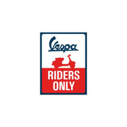 Magnes na lodówkę 6x8cm Vespa Riders Only